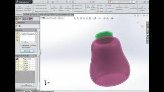 SolidWorks - Surfaces:  Intersecting 2 parts together (move/copy body)