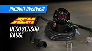 AEM X-Series Wideband UEGO AFR Gauge & AEM-FAE Sensor: Faster Response, Indestructible Performance