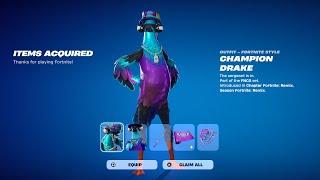 How To Get FNCS Champion Drake Skin For FREE! (Fortnite)