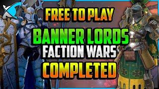 "F2P" BANNER LORDS Faction Wars COMPLETED (8/13) | Guide & Champion Builds | RAID: Shadow Legends