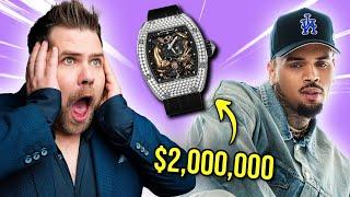 Watch Expert Reacts to Chris Brown's Watch Collection