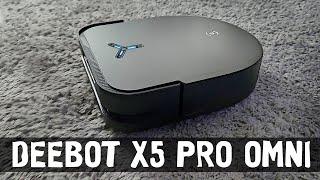 Робот-пылесос DEEBOT X5 PRO OMNI