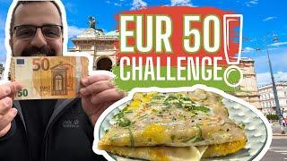 How much FOOD can 50 EURO get you in VIENNA?