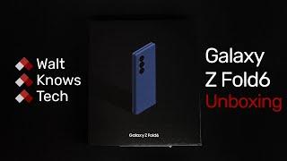 Samsung Galaxy Z Fold6 Unboxing