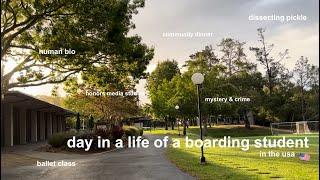 day in a life of a boarding student in the usa *part 1*