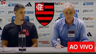  AO VIVO COLETIVA DE DEMISSÃO DO TÉCNICO TITE DO FLAMENGO