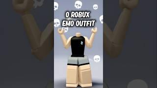 FREE EMO OUTFIT  #roblox #robux #robloxedit