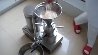 Colloid Mill Working Video