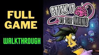 STICK IT TO THE MAN!! full game walkthrough (All Chapters, All cutscenes) - 60 FPS