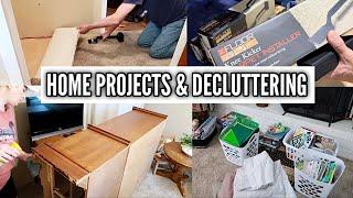 A HOME PROJECT • SOME MORE DECLUTTERING • CLEANING AND ORGANIZING • @ThrilledThrifter