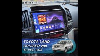 Teyes CC3: Toyota Land Cruiser 200 2008. Обзор установки магнитолы