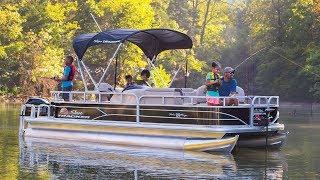 SUN TRACKER Boats: FISHIN' BARGE 20 DLX Fishing Pontoon