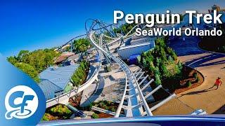 Penguin Trek front seat on-ride 5K POV @60fps SeaWorld Orlando