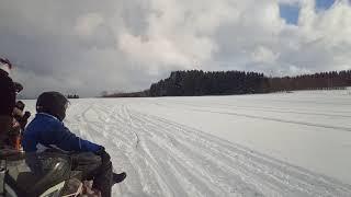 Schneemobil mit 160 km/h / Снегоход на скорость 160 км/ч