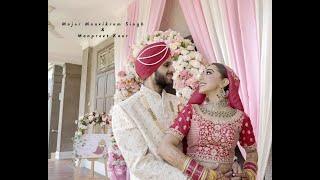 Major Manvikram & Manpreet | Cinematic Wedding Highlight/Teaser 2022 | Hardyvision