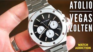 Atolio Vegas Zolten Chronograph Watch Review   New Release 2024