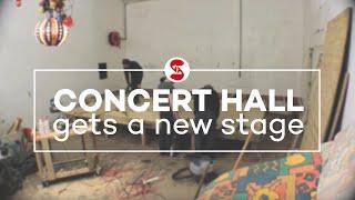 Concert Hall gets a new stage - The Creative Centre