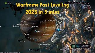 Warframe FAST LEVELING for Warframes, Weapons, And Archguns (maxed out in 5 mins) 2023