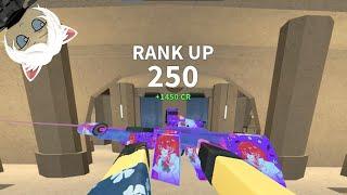 100,000 M60 kills for rank 250 in Phantom Forces