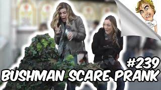 FUNNY PRANK! BUSHMAN SCARE PRANK #239 | Ryan Lewis Pranks