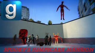 [GMOD MOD REVIEW] Spooky's Jumpscare Mansion SNPCs Pack.