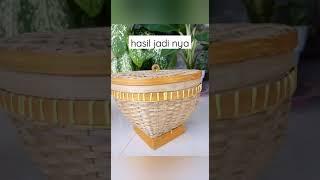 wakul bambu,kerajinan bambu kang pur