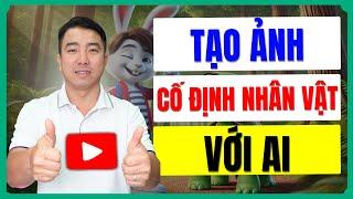 Bí Kíp Sử Dụng AI Tạo Ảnh Cố Định Nhân Vật Để Làm Phim Kiếm Tiền Youtube