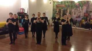 Школа лезгинки.Мужская свадебная связка Dag-3.Lezginka-Dance Moscow