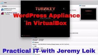 TurnKey Linux WordPress Appliance in VirtualBox #VirtualBox #WordPress #TurnKeyLinux