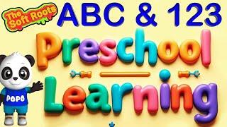 Preschool Learning activities for 3 year olds at home | Learn ABC Phonics Shapes Numbers Colors 