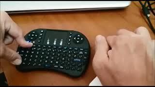 how to reset i8 airmouse keyboard