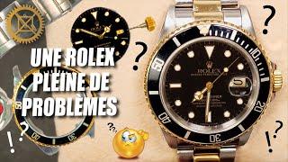 Restauration épique d'une Rolex Submariner défectueuse !!!