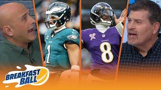 Eagles concerns following loss to Commanders, Steelers pretenders, Ravens for real? | BREAKFAST BALL