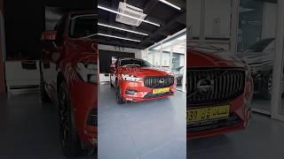 صبغ قطع الكروم الخارجية للون الاسود للـ #volvo