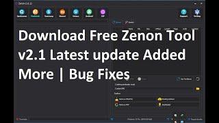 Zenon Tool  Latest update Free Download | Qualcomm, Samsung, Xiaomi, Android, ISP Tool 2023