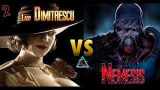 Lady Dimitrescu VS Nemesis Resident Evil 3: Remake Jill MODS game play