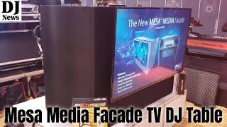 Mesa Media Facade DJ Workstation and Table with TV Mount Ability with Brian S Redd #ProXDirect