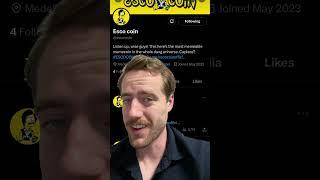 Crypto With MASSIVE Media Push! Esco Crypto