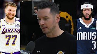 JJ Redick reacts to Luka Doncic trade for Anthony Davis