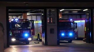 London Fire Brigade - A231 A236 Euston Pump Ladder & Fire Rescue Unit Turnout