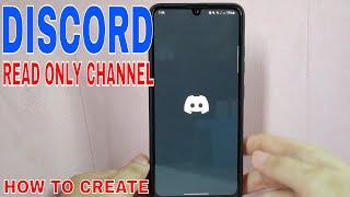  How To Create Read Only Channel On Discord 