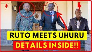 BREAKING: Shocking Details from Ruto & Uhuru's Gatundu Meeting That Left Kenyans Speechless!