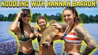 I WENT CATFISH NOODLING! |Ft. Hannah Barron & Heather Lynn.