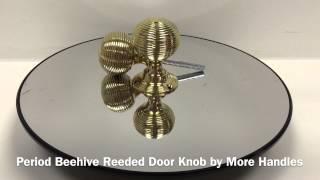 Period Beehive Door Knob 01020 and 01021 available from More Handles