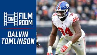 Film Room: Breaking Down Dalvin Tomlinson's 2019 Game Tape | Inside the Film Room