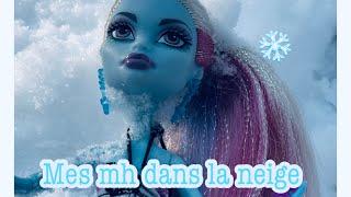 MES MH DANS LA NEIGE ( que la bataille commence !)