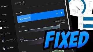 FIX- Speed Stuck at 0 Or Slow Download Speed On Epic Games