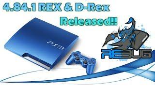 PS3 news!  Rebug 4.84 Rex and D-Rex now released with cobra 8.01!