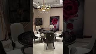 Luxury Furniture . Versace Home, Sofa,Chair,Dinning Table. #diningtable #woodentable #luxuryhomes