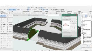 Моделирование застройки Сложным Профилем в ARCHICAD